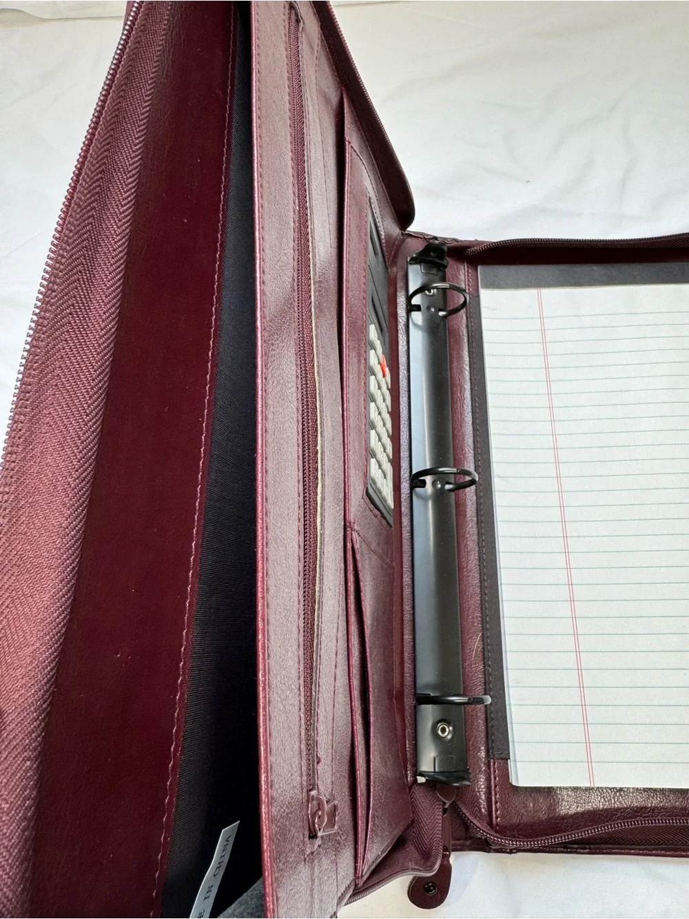 Texas A&M Vet Med Embossed Leather Portfolio Maroon Aggies Grad Gift DVM
